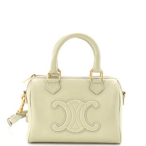 Celine Cuir Triomphe Boston Bag Leather #236556C21B